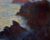 克劳德 莫奈 : Rocky Point at Port-Goulphar